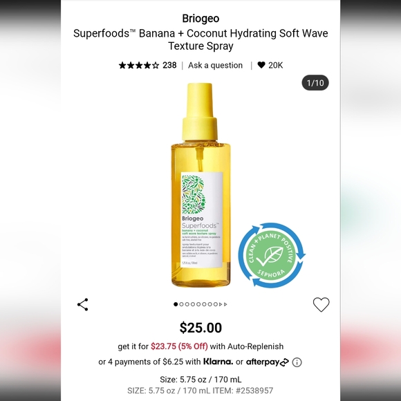 Briogeo hair products - Picture 8 of 16